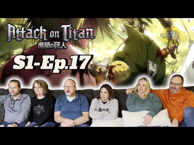 The Female Titan : Parent's React (Anime Noobs) - Attack on Titan 1x17