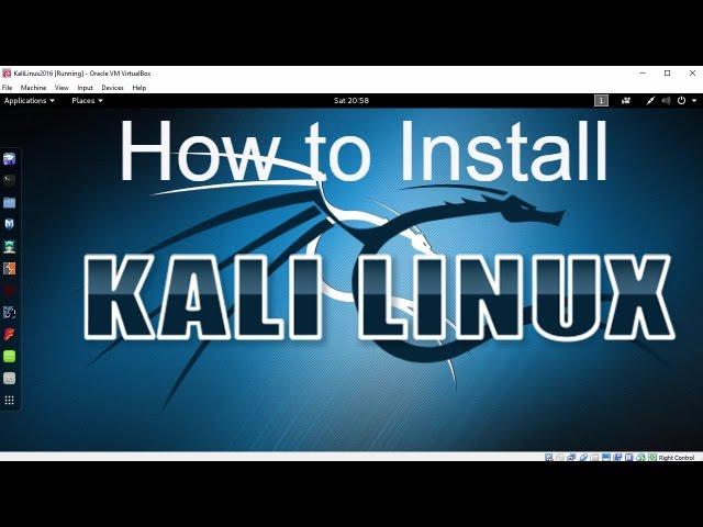 How to Install Kali Linux 2016.1 + Guest Additions on Oracle VirtualBox Easy Tutorial