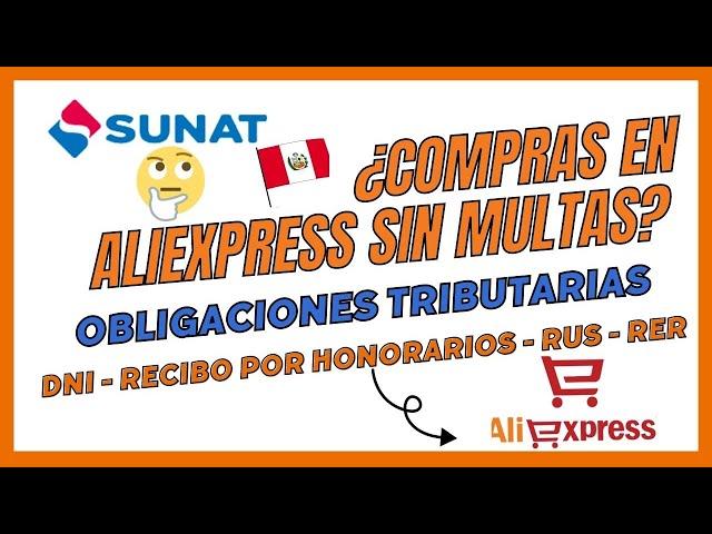 Cómo Importar de Aliexpress Este 2024 - SIN MULTAS SUNAT - RUC