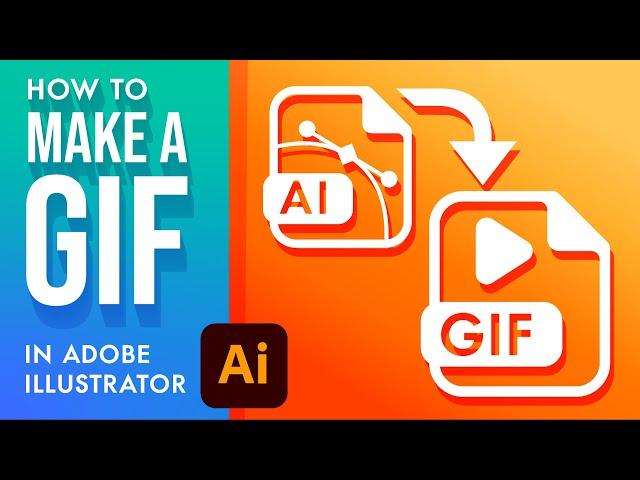 How to Make an Animated GIF File in Adobe Illustrator