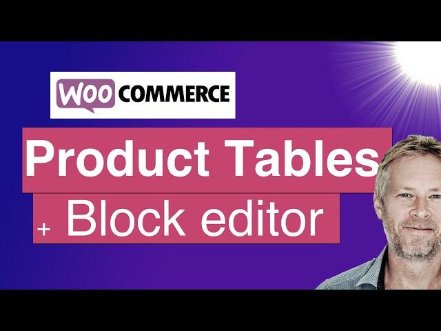 WooCommerce Product Table