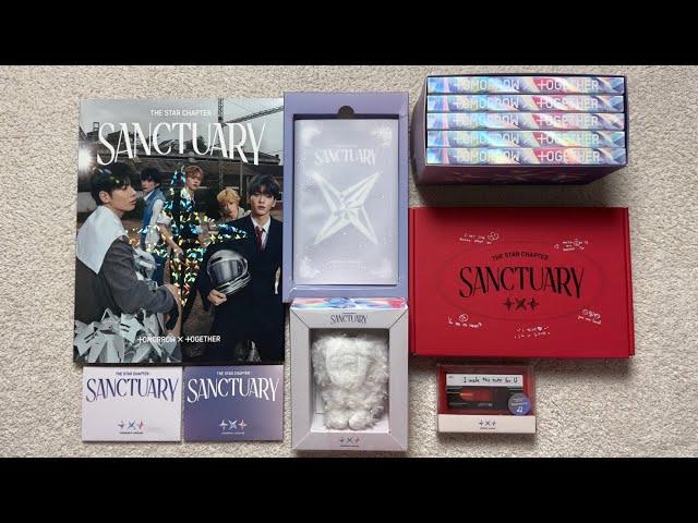 Unboxing TXT 투모로우바이투게더 7th Mini Album The Star Chapter: Sanctuary (All Ver.)