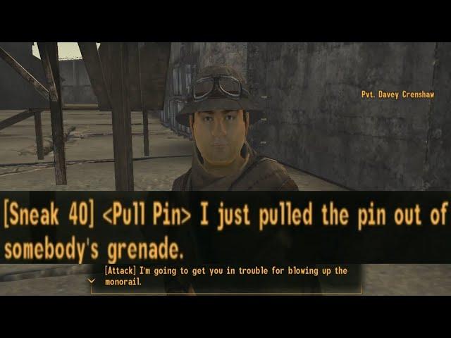 Funniest Skill Check in New Vegas