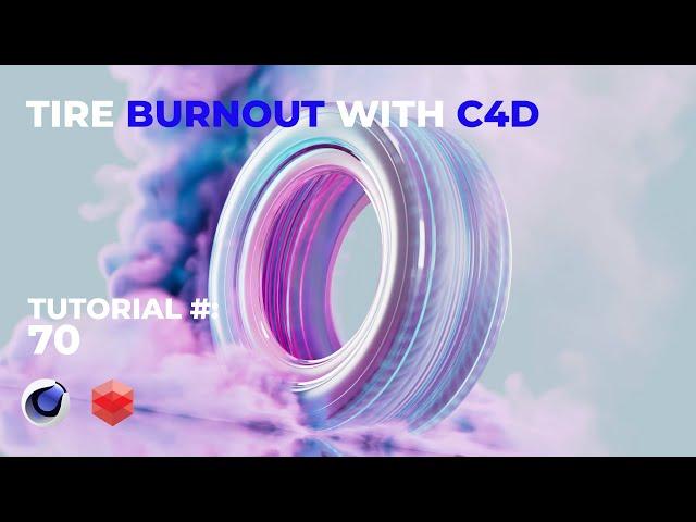 Tire Burnout with Cinema 4D Pyro