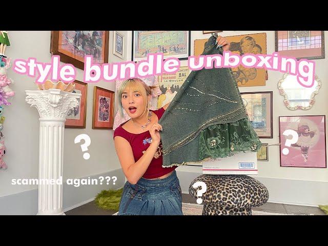 STYLE BUNDLE UNBOXING // my faith in mystery bundles has been RESTORED!!!