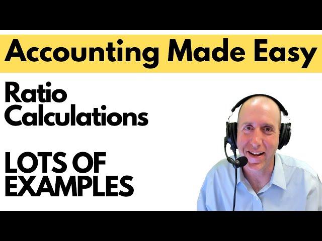 FA 52 - Financial Ratio Calculations and Analysis