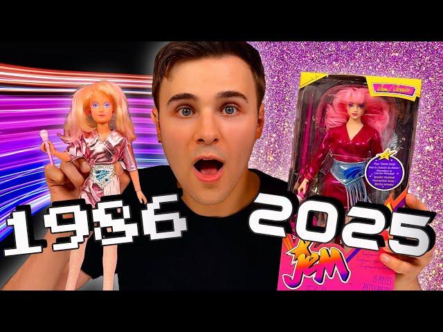 NEW vs. VINTAGE Jem & The Holograms Doll! Unboxing, Review, and HAIR SPA!