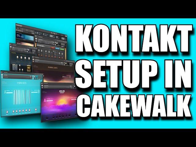 Easiest Way To Setup Kontakt Tutorial