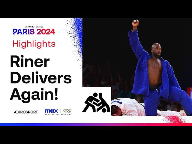 Teddy Riner INSPIRES France to Judo Mixed Team Gold Medal  | #Paris2024 #Olympics