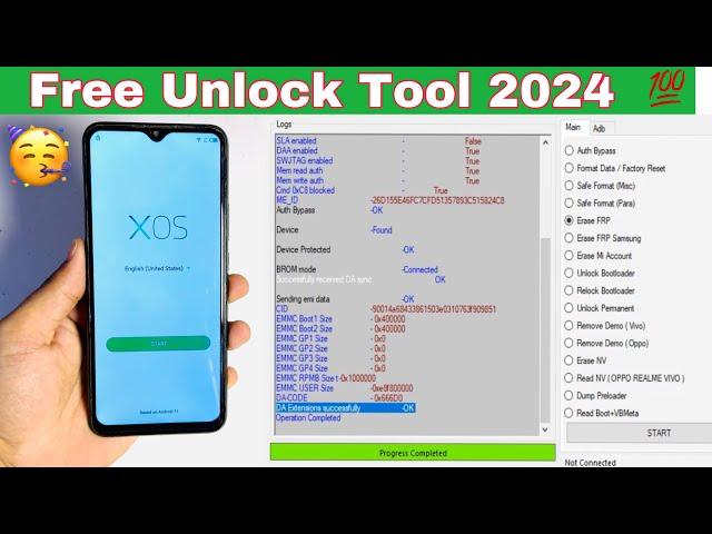 infinix One Click FRP Unlock Free Tool 2024 | frp Remove Free Working Tool | Free Unlock Tool 2024