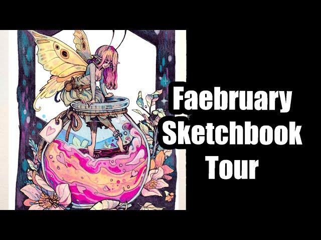 Faebruary Sketchbook tour!