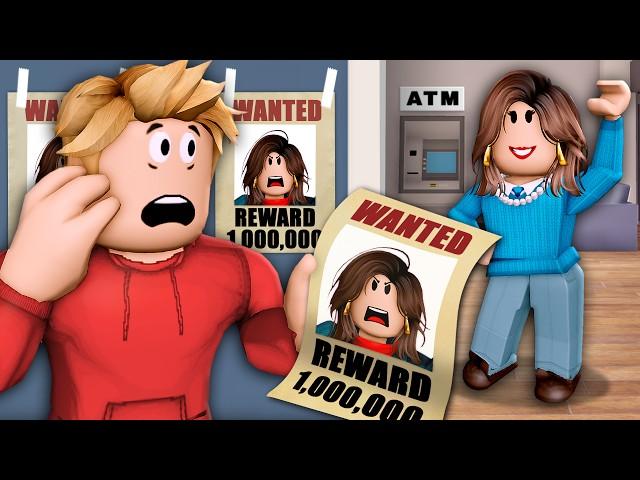 His STEP MOM Was Secretly A CRIMINAL! (A Roblox Movie)