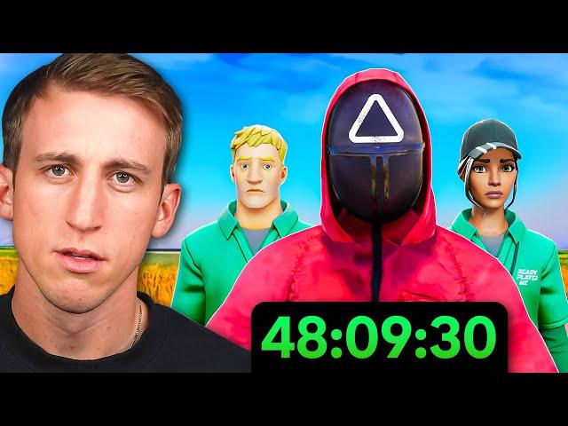 Timer Doesn't Stop Until I Win Fortnite Squid Game 2