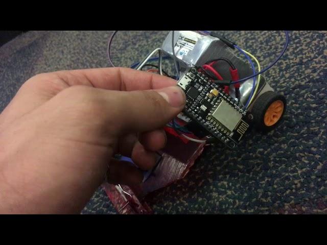 Nodemcu esp8266 remote control car