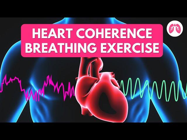 Heart Coherence Breathing Exercise | HRV Resonant Cardiac Breathwork | TAKE A DEEP BREATH