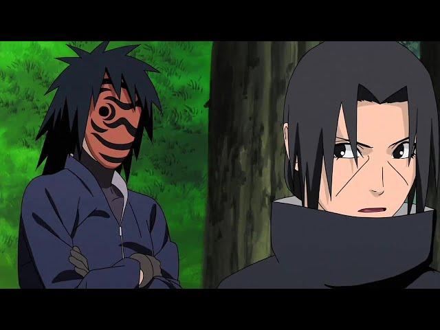 Itachi asks Hiruzen to protect Sasuke, Madara accepted Itachi to erase Uchiha