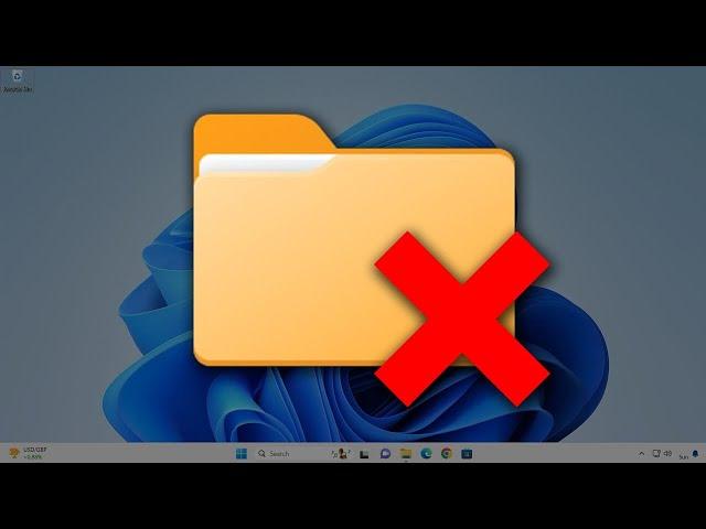 How To Delete A File Or Folder That Won't Delete On Windows 11 - Force delete it 