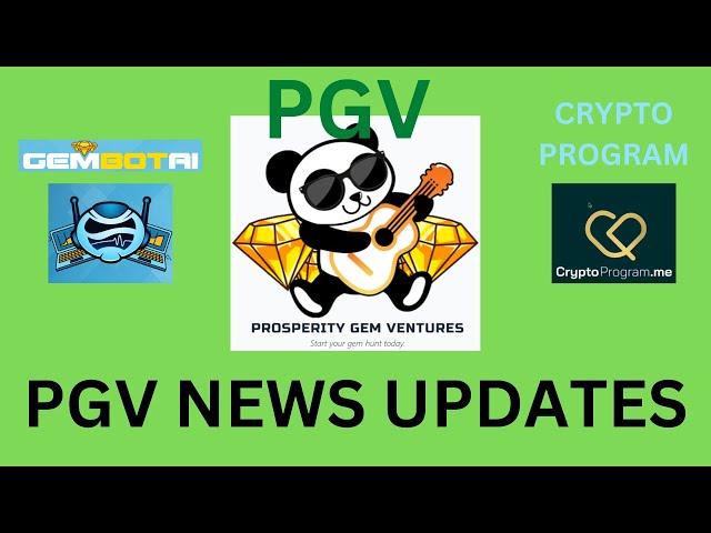 PGV NEWS UPDATES