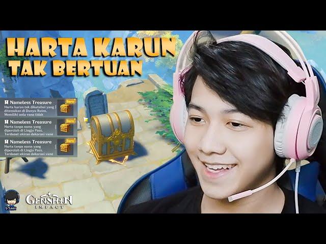 Menyelesaikan Quest : Dan Harta ini diberikan kepada... Harta Karun Tak Bertuan - Genshin Impact