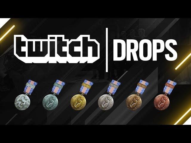 Rainbow Six Siege Pro League Charms Twitch drops are back! Pro League Finals!