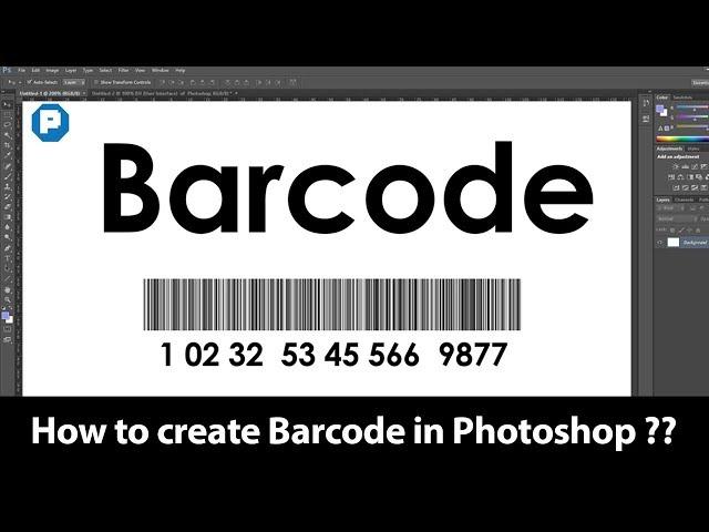 Learn How to Create Barcode in Photoshop