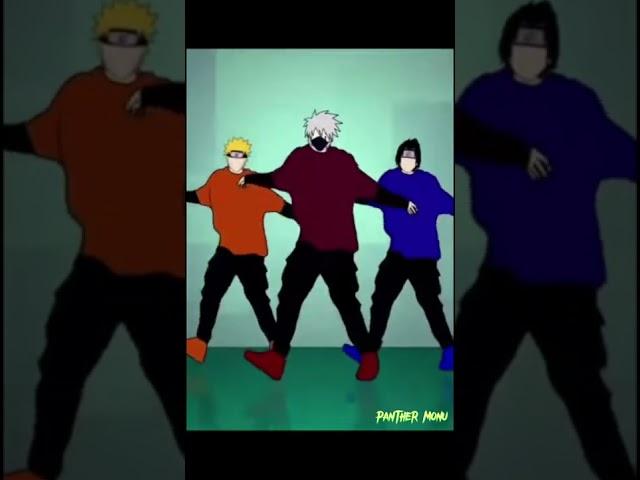 TEAM 7 || Anime dance || (Naruto) || “PANTHER MONU”