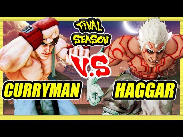 SFV CE  Curryman (Ryu) vs Haggar Ken G (Kage)  Ranked Set  Street Fighter 5