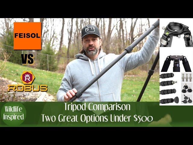 Comparing Tripods for Wildlife Photography - Feisol vs Robus