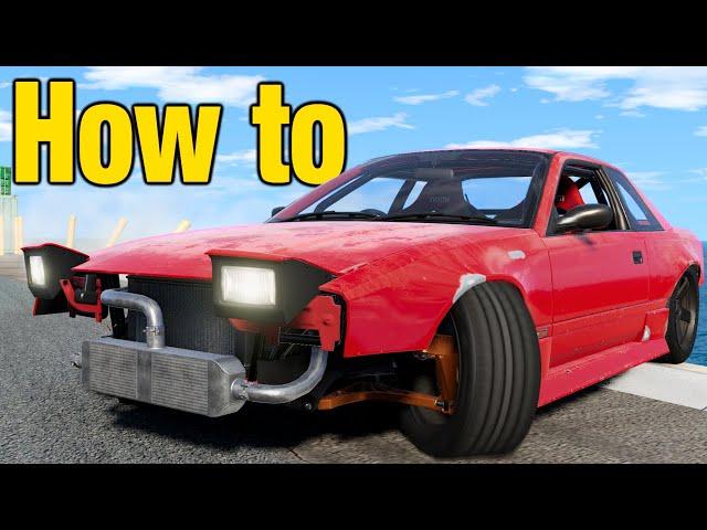 Drifting Made Easy with BeamNG.drive