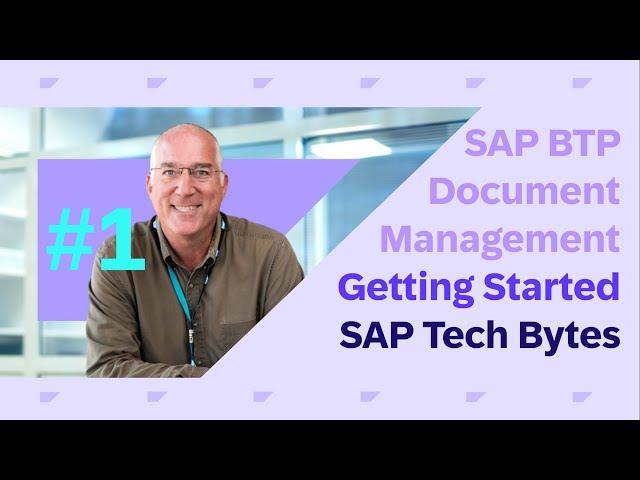 Get Started with SAP BTP Document Management Service (DMS), part 1