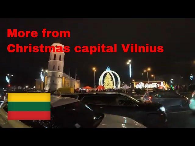 Christmas capital Vilnius - Uzupis distric, Gates of Dawn and more