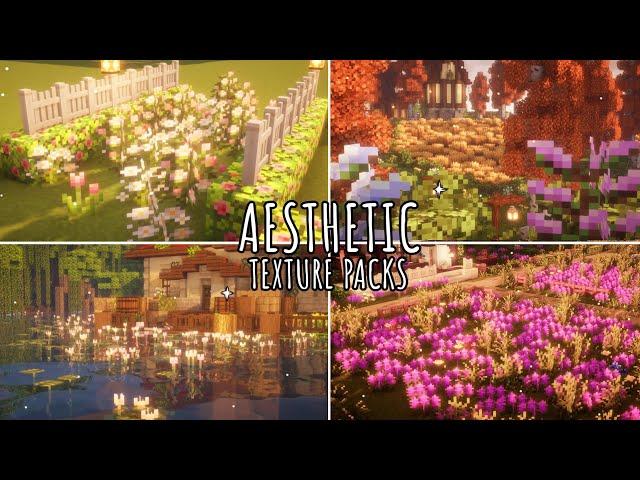 ˚‧｡⋆Aesthetic Minecraft Texture Packs!‧₊˚ -- Minecraft Resource Pack Showcase