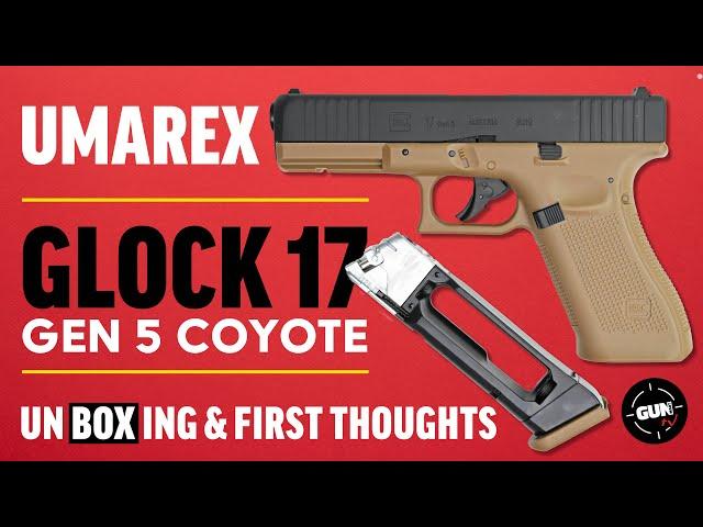 Glock 17 Gen5 BB Co2 Coyote Pistol by Umarex