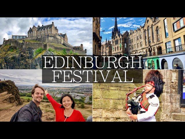 The BEST time to visit EDINBURGH - 3 Days of Comedy, Arts and Music