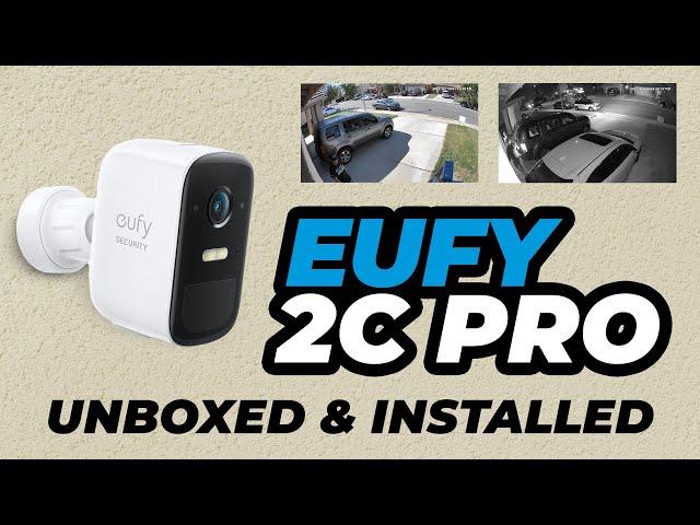 The Best Cheap Wireless Security Camera -Eufy 2C Pro [UNBOXING INSTALLATION SETUP REVIEW] no Monthly