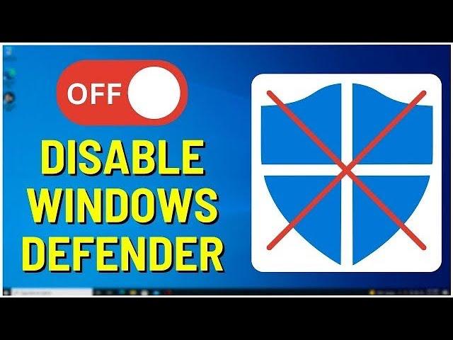 How To Turn Off or Disable Windows Defender in Windows 10/11 (2024)