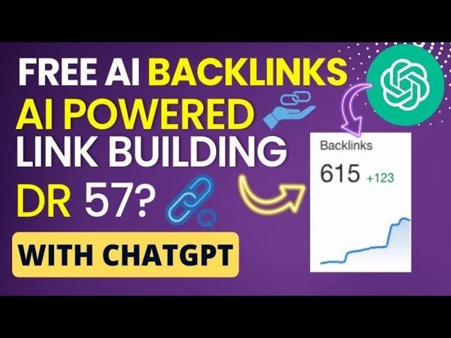 AI Link Building Strategy: Build 100s of FREE Backlinks with ChatGPT!