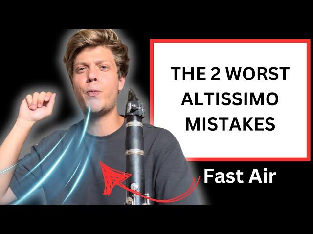 How To Play High Notes On The Clarinet | Altissimo (Easy Tutorial)