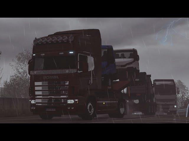 Realistic Rain v3.7.2 | Euro Truck Simulator 2 Mod [ETS2 1.39]