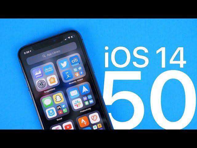 Top 50 iOS 14 Features