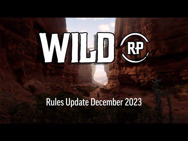 WildRP Rules Update | December 2023