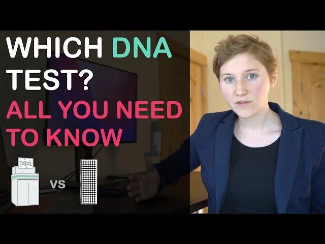 Which DNA test is best? Whole Genome Sequencing, Whole Exome Sequencing, and Genotyping - EXPLAINED