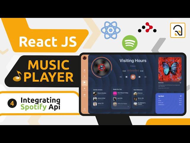 ReactJS Music Player #4: Integrating the Spotify Api in our React App