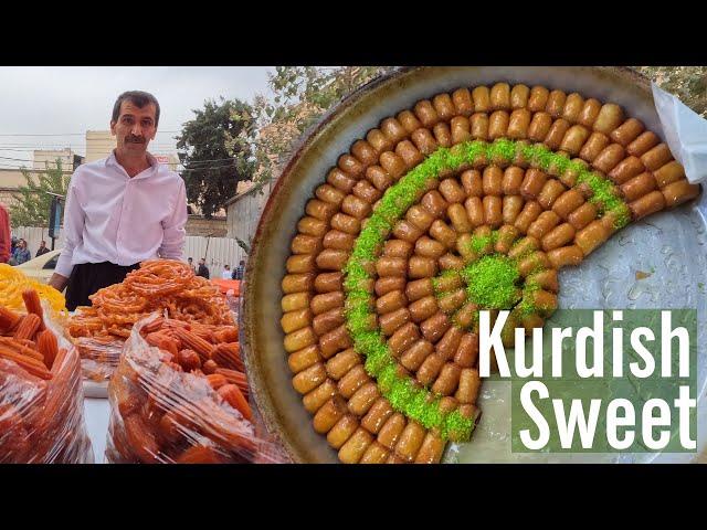 Slemani Sweet Street Food 2023 | Amusing Street Food in Iraq - Kurdistan