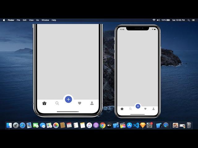 Custom Tab Bar Using SwiftUI - Curved Tab Bar Using SwiftUI - SwiftUI Tutorial