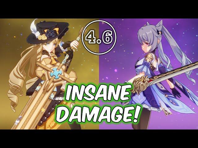 Navia & Keqing | Spiral Abyss 4.6 Floor 12 | Full Star Clear