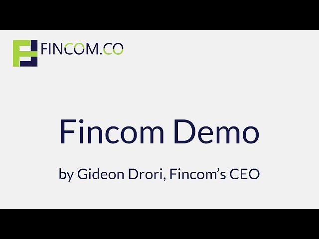 Fincom’s AML Name Screening Demo