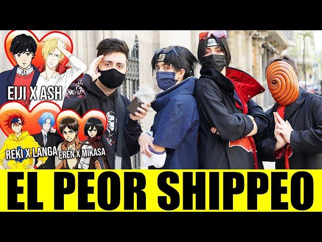 ¿Cuál es el PEOR SHIPPEO del ANIME para los OTAKUS? | PEORES SHIPS de NARUTO SK8 SHINGEKI NO KYOJIN