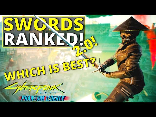 All Swords Ranked Worst to Best in Cyberpunk 2077 2.0