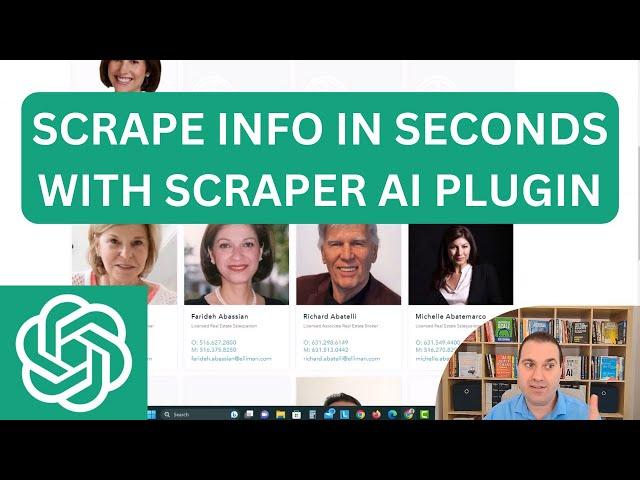 ChatGPT Plugin Review: Scraper AI. Grab information from webpages in seconds.